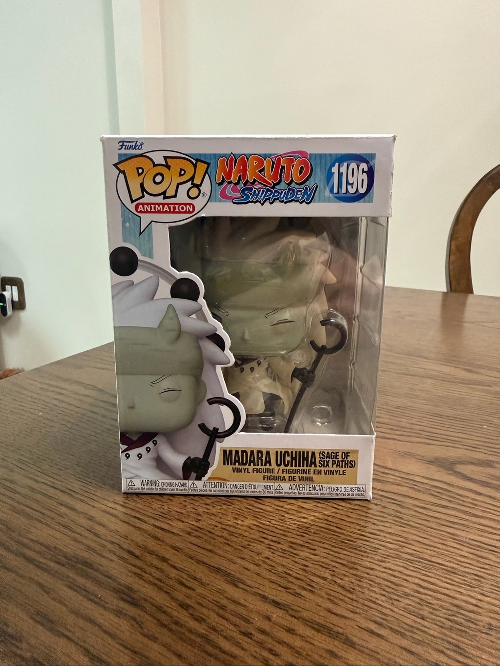 Funko Pop! Madara Uchiha (Sage of Six Paths) vinyl figure # 1196